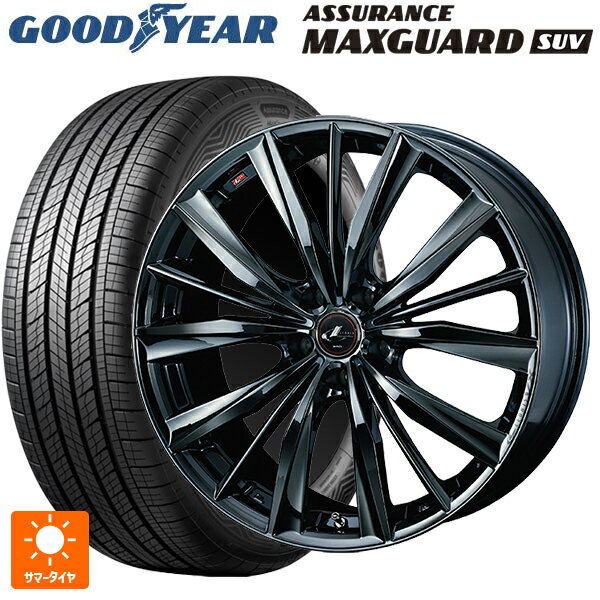 ホンダ ZR-V(RZ4)用 225/60R17 99V グッドイヤー アシュアランス マックスガード SUV ウェッズ レオニス VX BMC1 新品サマータイヤホイール 4本セット