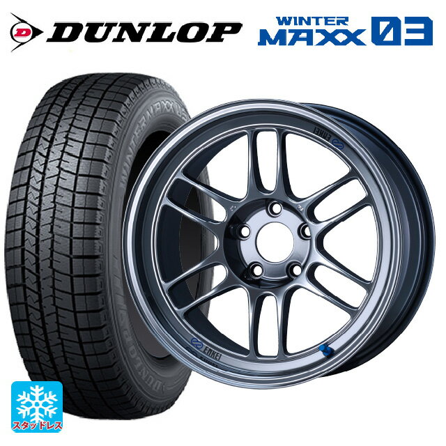 【6/20限定 全品P5倍＆クーポン】205/50R17 89Q ダンロップ ウィンターマックス 03(WM03) エンケイ レーシング RPF1 SBC 17-7.5J 国産車用 スタッドレスタイヤホイール4本セット