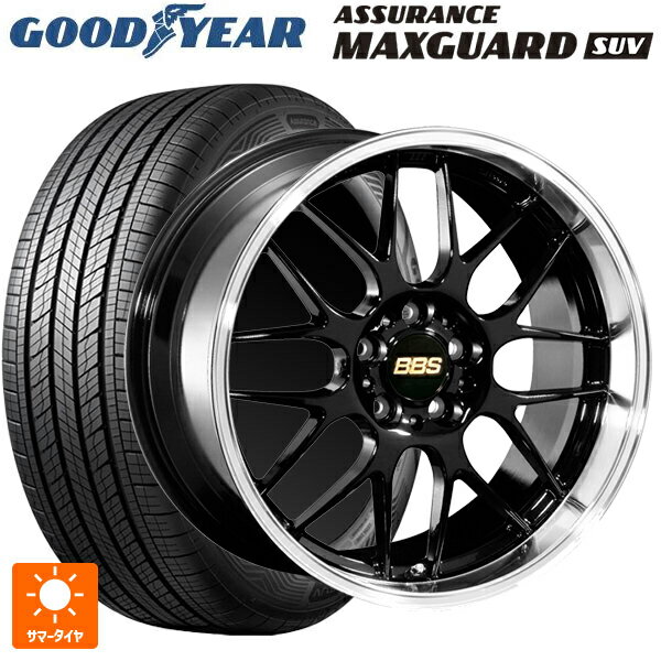 ホンダ ZR-V(RZ4)用 225/60R17 99V グッドイヤー アシュアランス マックスガード SUV BBS RG-R BKD 新品サマータイヤホイール 4本セット
