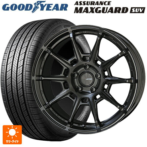 ホンダ ZR-V(RZ4)用 215/60R17 96H グッドイヤー アシュアランス マックスガード SUV 共豊 ガレルナ レフィーノ made by エンケイ MB 新品サマータイヤホイール 4本セット