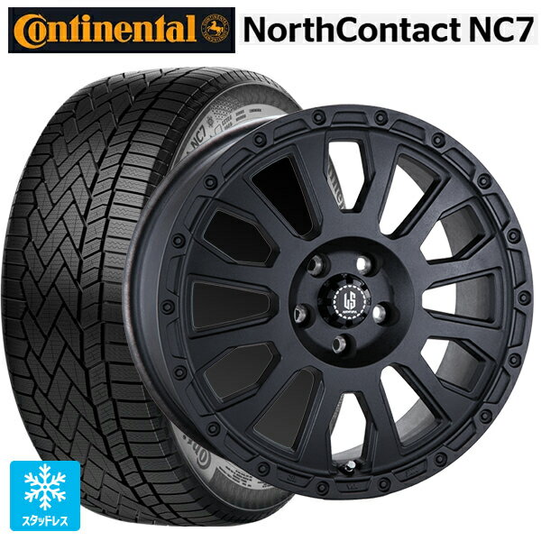 ジープ コンパス(M624)用 215/65R16 102T XL コンチネンタル ノースコンタクトNC7 正規品 阿部商会 ラ・ストラーダ アベンチュラ WB 新品スタッドレスタイヤホイール 4本セット