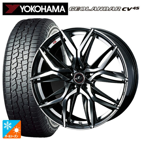 スバル フォレスター(SL系)用 225/55R18 98V ヨコハマ ジオランダー CV 4S G061 正規品 ウェッズ レオ..