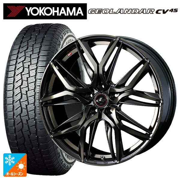 スバル フォレスター(SL系)用 225/55R18 98V ヨコハマ ジオランダー CV 4S G061 正規品 ウェッズ レオ..
