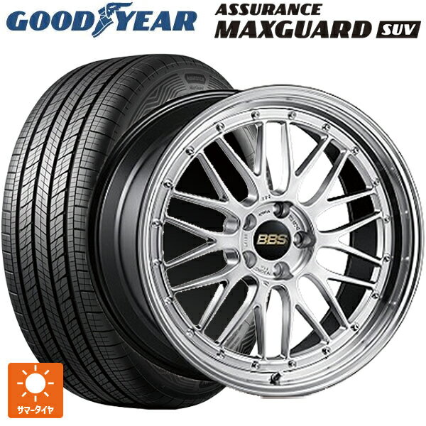 ホンダ ZR-V(RZ4)用 225/55R18 98V グッドイヤー アシュアランス マックスガード SUV BBS LM DS-BKBD 新品サマータイヤホイール 4本セット