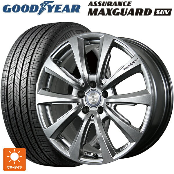 フォルクスワーゲン ID4()用 235/55R19 105V XL グッドイヤー アシュアランス マックスガード SUV トピー チームスパルコ ヴァローザ バージョン02 # MG 新品サマータイヤホイール 4本セット