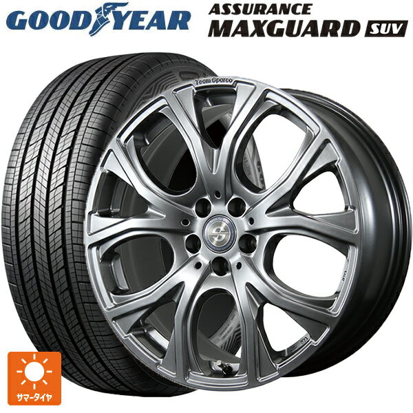 BMW 2シリーズ アクティブツアラー(U06)用 225/50R18 99W XL グッドイヤー アシュアランス マックスガード SUV トピー チームスパルコ ヴェネージュ H/MG 新品サマータイヤホイール 4本セット