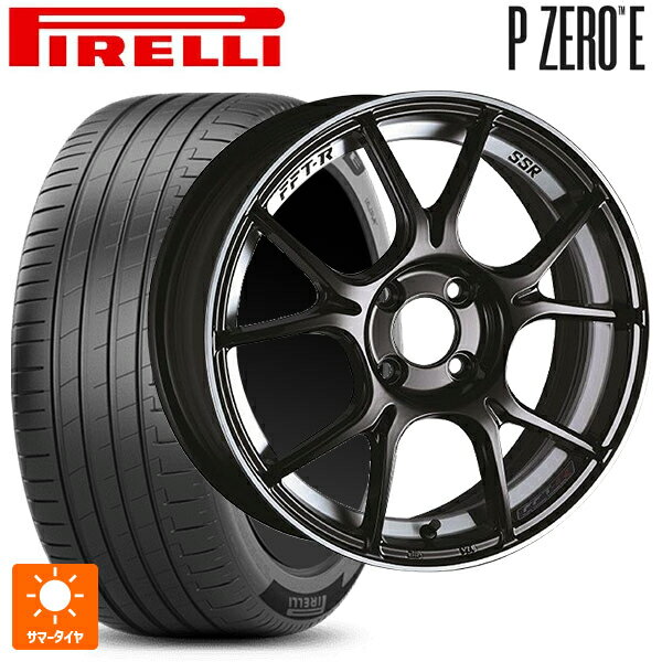 スバル フォレスター(SL系)用 235/50R19 103V XL ピレリ PZERO E タナベ SSR GT X02 グロスブラック 新品サマータイヤホイール 4本セット