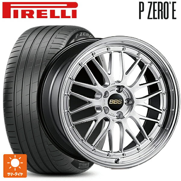 スバル フォレスター(SL系)用 235/50R19 103V XL ピレリ PZERO E BBS LM DS-BKBD 新品サマータイヤホイール 4本セット