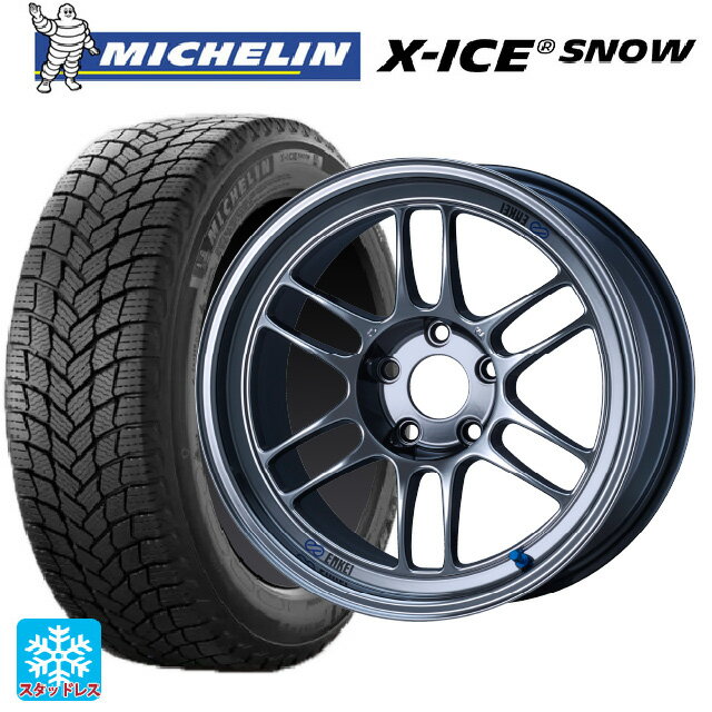 【6/22 20時〜 全品P5倍＆クーポン】2024年製 205/50R17 93H XL ミシュラン 正規品 エックスアイス スノー # エンケイ レーシング RPF1 SBC 17-7J 国産車用 スタッドレスタイヤホイール4本セット