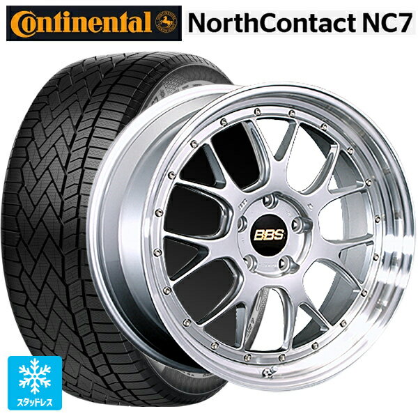 235/55R19 105T XL コンチネンタル ノースコンタクトNC7 正規品 BBS LM-R DS-SLD 19-8.5J 国産車用 スタッドレスタイヤホイール4本セット