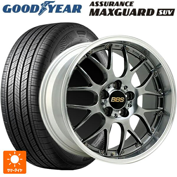 235/60R18 107W XL グッドイヤー アシュアランス マックスガード SUV BBS RS-GT DB-SLD 18-7.5J 国産車用 サマータイヤホイール4本セット