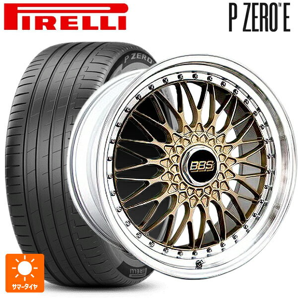245/45R20 103Y XL ピレリ PZERO E BBS SUPER-RS GL-SLD 20-9J 国産車用 サマータイヤホイール4本セット