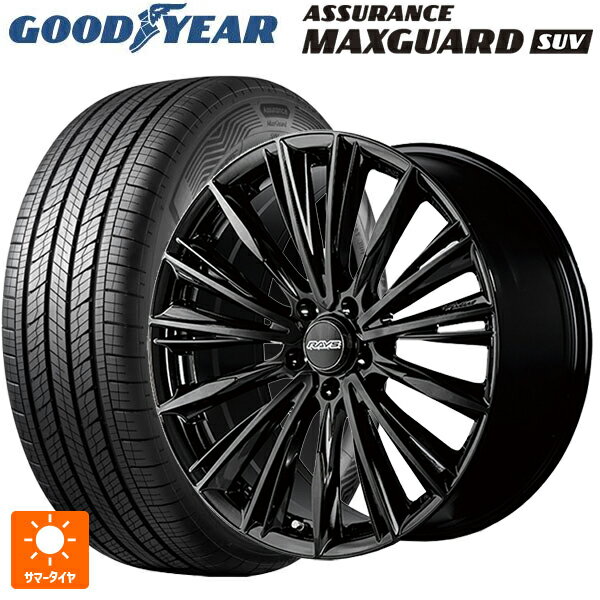 ホンダ ZR-V(RZ4)用 225/55R18 98V グッドイヤー アシュアランス マックスガード SUV レイズ RS ヴォウジェ BXZ 新品サマータイヤホイール 4本セット