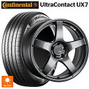 【10/27 10:59迄 全品P5倍&クーポン】225/65R17 102V コンチネンタル ウルトラコンタクト UX7 正規品 タナベ SSR GT V01 グラファイトガンメタ 17-7J 国産車用 サマータイヤホイール4本セット