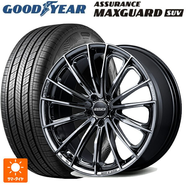 215/60R17 96H グッドイヤー アシュアランス マックスガード SUV レイズ ベルサス ヴォウジェ SE SNJ 17-7J 国産車用 サマータイヤホイール4本セット