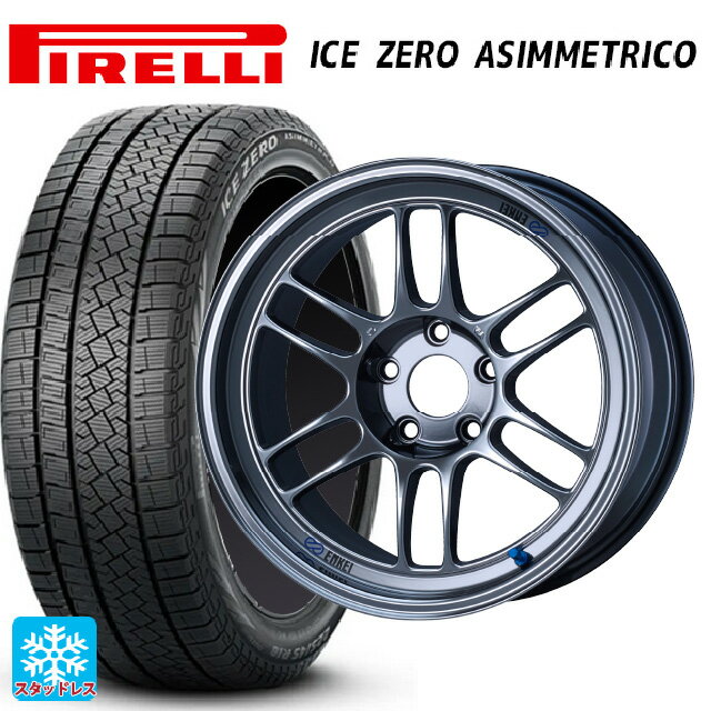2024年製 215/45R17 91H XL ピレリ アイスゼロ アシンメトリコ 正規品 # エンケイ レーシング RPF1 SBC 17-7J 国産車用 スタッドレスタイヤホイール4本セット