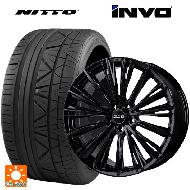 225/40R19 93Y XL ニットー INVO レイズ ベルサス クラフトコレクション ヴォウジェ リミテッド GX 19-8J 国産車用 サマータイヤホイール4本セット