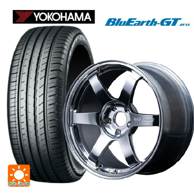 225/35R19 88W XL ヨコハマ ブルーアースGT AE51 レイズ ボルクレーシング TE37サーガ Sプラス A.S.T. CB 19-8.5J 国産車用 サマータイヤホイール4本セット