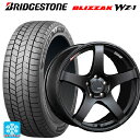 2025年製 225/65R17 102Q ブリヂストン ブリザック WZ1 正規品 # タナベ SSR GT V01 フラットブラック 17-7J 国産車用 スタッドレスタイヤホイール4本セット