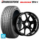 2025年製 225/65R17 102Q ブリヂストン ブリザック WZ1 正規品 # タナベ SSR GT X02 グロスブラック 17-7J 国産車用 スタッドレスタイヤホイール4本セット