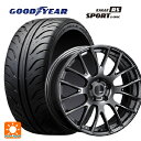 225/40R18 88W グッドイヤー イーグル RS スポーツ S-スペック タナベ SSR GTV04 METALLIC GRAY 18-7.5J 国産車用 サマータイヤホイール4本セット