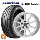 195/65R15 91H グッドイヤー エフィシェントグリップ コンフォート ワーク エムシーオー レーシング タイプシーエス WHT 15-6.5J 国産車用 サマータイヤホイール4本セット