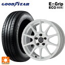 175/55R15 77V グッドイヤー エフィシェントグリップ エコ EG02 ワーク エムシーオー レーシング タイプシーエス WHT 15-6.5J 国産車用 サマータイヤホイール4本セット