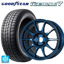 225/60R17 99Q グッドイヤー アイスナビ7(数量限定) # ワーク エムシーオー レーシング タイプシーエス EB 17-7J 国産車用 スタッドレスタイヤホイール4本セット