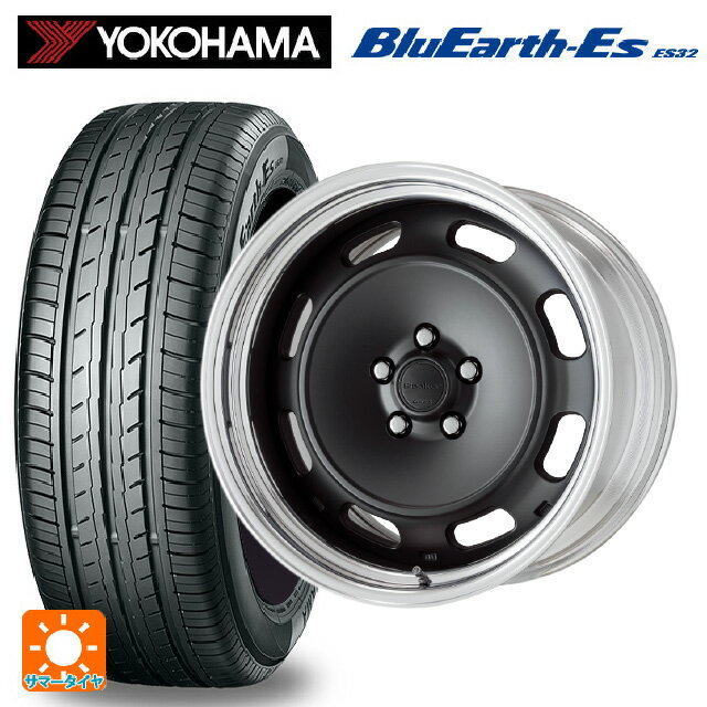 【6/22 20時〜 全品P5倍＆クーポン】245/40R18 93W ヨコハマ ブルーアースEs ES32 ワーク シーカー DT MBL 18-8.5J 国産車用 サマータイヤホイール4本セット