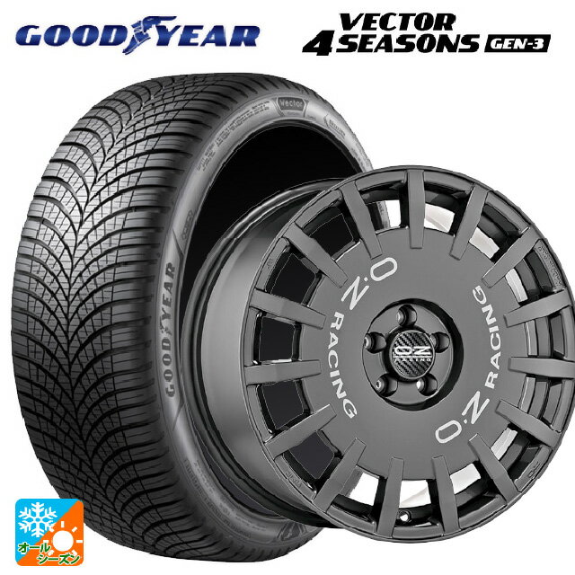 225/55R19 99V グッドイヤー ベクター4シーズンズ ジェン3 # オーゼット レーシング ラリーレーシング ..