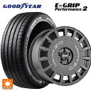 205/55R16 94W グッドイヤー エフィシェントグリップ パフォーマンス2 オーゼット レーシング ラリーレーシング DG 16-6.5J 国産車用 サマータイヤホイール4本セット