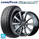 175/65R14 82Q グッドイヤー アイスナビ7(数量限定) # エムアイディー MIDホイール G10 メタリックグレー 14-5.5J 国産車用 スタッドレスタイヤホイール4本セット