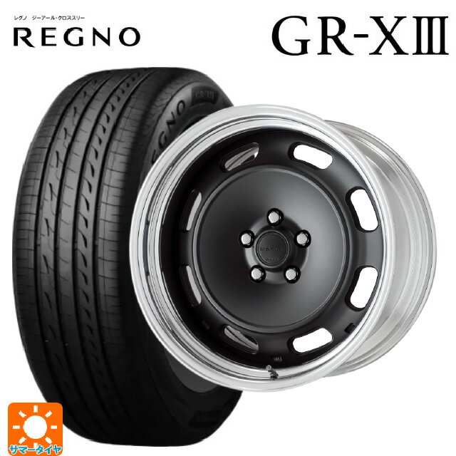 【6/22 20時〜 全品P5倍＆クーポン】215/55R17 94V ブリヂストン レグノ GR-X3 正規品 # ワーク シーカー DT MBL 17-7J 国産車用 サマータイヤホイール4本セット
