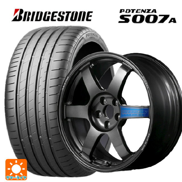 215/45R17 91Y XL ブリヂストン ポテンザ S007A 正規品 レイズ ボルクレーシング TE37サーガ クラブレーサー DB 17-7.5J 国産車用 サマータイヤホイール4本セット