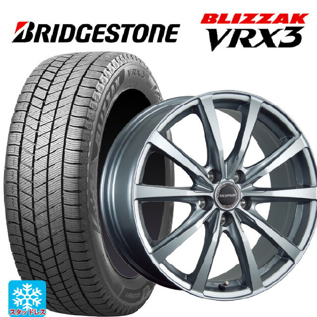 205/65R15 94Q ブリヂストン ブリザック VRX3 正規品 # ブリヂストン バルミナ LS10 SG 15-6J 国産車用 スタッドレスタイヤホイール4本セット