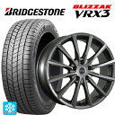 215/60R16 95Q ブリヂストン ブリザック VRX3 正規品 # ブリヂストン バルミナ AR12 GM2 16-6.5J 国産車用 スタッドレスタイヤホイール4本セット
