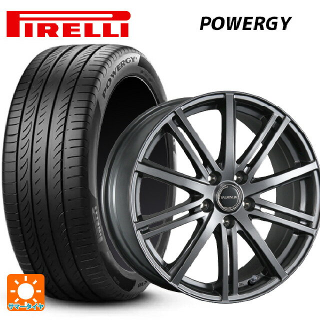 195/65R15 91V ピレリ パワジー 正規品 ブリヂストン バルミナ BR10 GM 15-6J 国産車用 サマータイヤホイール4本セット