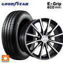 【10/27 10:59迄 全品P5倍&クーポン】215/60R16 95H グッドイヤー エフィシェントグリップ エコ EG02 ブリヂストン バルミナ A12 B/N 16-6J 国産車用 サマータイヤホイール4本セット