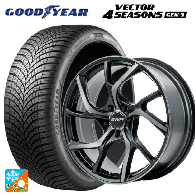 245/40R19 98Y XL グッドイヤー ベクター4シーズンズ ジェン3 レイズ VMF C 01 プレミアム PH 19-8.5J ..