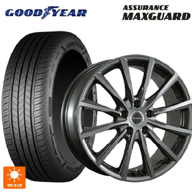 205/55R16 91V グッドイヤー アシュアランス マックスガード ブリヂストン バルミナ AR12 GM2 16-6.5J 国産車用 サマータイヤホイール4本セット