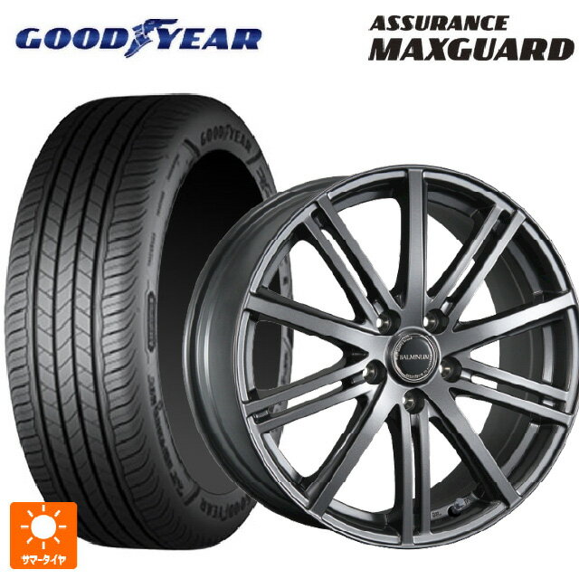 205/55R16 91V グッドイヤー アシュアランス マックスガード ブリヂストン バルミナ BR10 GM 16-6.5J 国産車用 サマータイヤホイール4本セット