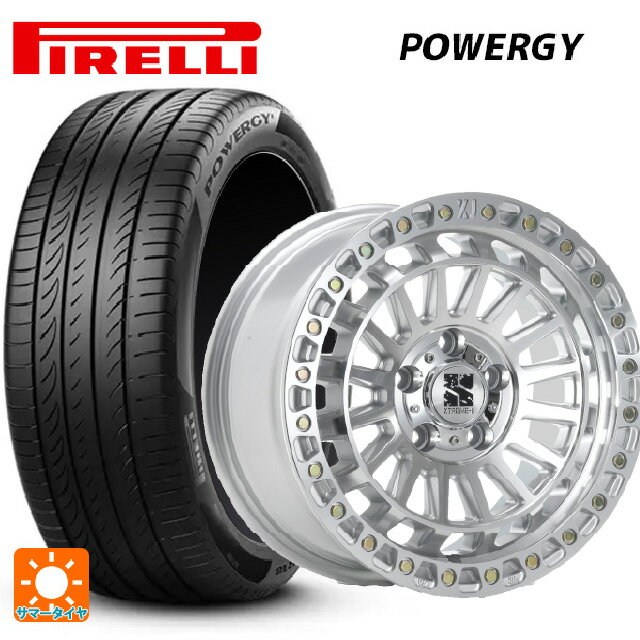 205/50R17 93V XL ピレリ パワジー 正規品 エムエルジェイ エクストリームJ XJ08 グロスマシンド 17-7.5J 国産車用 サマータイヤホイール4本セット