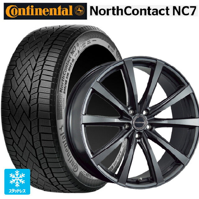 トヨタ クラウンスポーツ(36系)用 235/55R19 105T XL コンチネンタル ノースコンタクトNC7 正規品 ブリヂストン バルミナ LS10 GM 新品スタッドレスタイヤホイール 4本セット