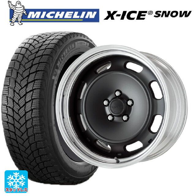 2024年製 215/60R17 100T XL ミシュラン 正規品 エックスアイス スノー # ワーク シーカー DT MBL 17-7J 国産車用 スタッドレスタイヤホイール4本セット