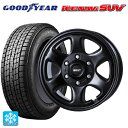 【8/20限定 最大3万円OFFクーポン】2024年製 265/65R17 112Q グッドイヤー アイスナビ SUV # トライスターインターナショナル ブルート BR-44 ミリタリーブラック 17-7.5J 国産車用 スタッドレスタイヤホイール4本セット