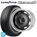 225/45R18 95Q XL グッドイヤー アイスナビ8 # ワーク シーカー DT MBL 18-7.5J 国産車用 スタッドレスタイヤホイール4本セット