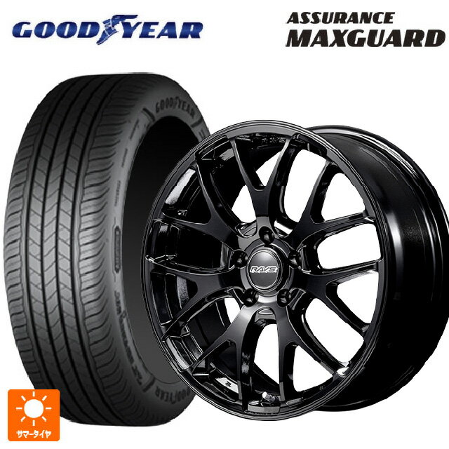 245/40R18 93W グッドイヤー アシュアランス マックスガード レイズ RS 2X7FA-C BXZ 18-7.5J 国産車用 サマータイヤホイール4本セット