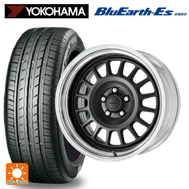 【6/11 1:59迄 全品ポイント5倍】215/45R18 93W ヨコハマ ブルーアースEs ES32 ワーク シーカー FD MBL 18-7.5J 国産車用 サマータイヤホイール4本セット