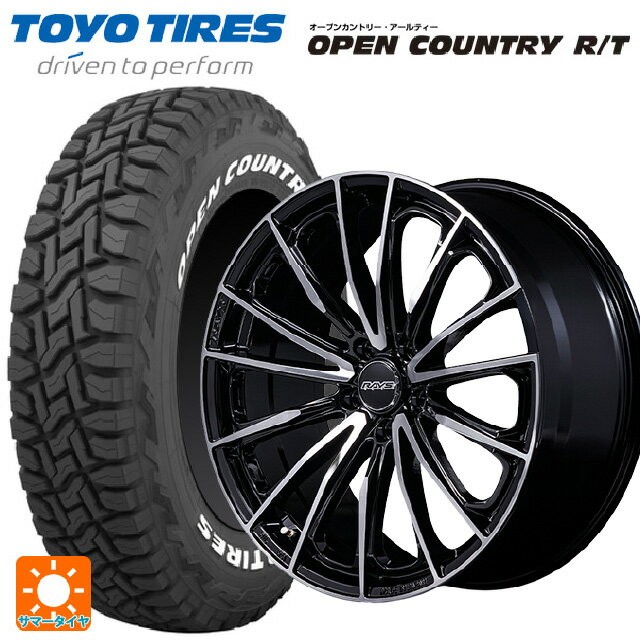 225/60R18 100Q トーヨー オープンカントリー RT ホワイトレター レイズ ベルサス ヴォウジェ SE スペックM BAZ 18-7J 国産車用 サマータイヤホイール4本セット