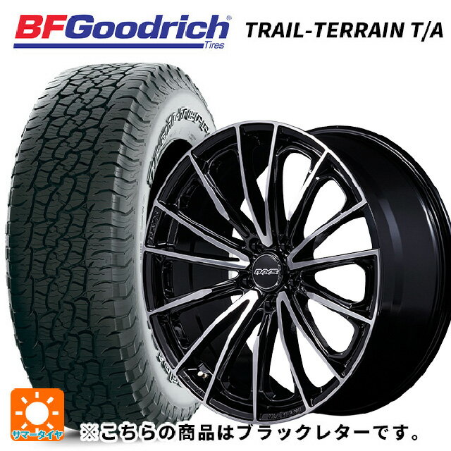 215/60R17 96H BFグッドリッチ トレイルテレーン T/A ブラックレター 正規品 レイズ ベルサス ヴォウジェ SE スペックM BAZ 17-7J 国産車用 サマータイヤホイール4本セット